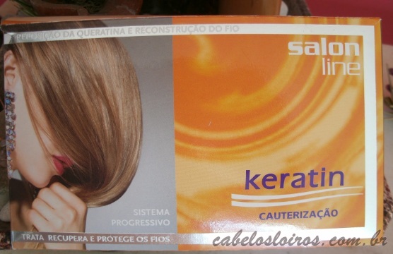 Resenha: Keratin Cauterização (Salon Line) kit - Resenha: Keratin Cauterização (Salon Line)