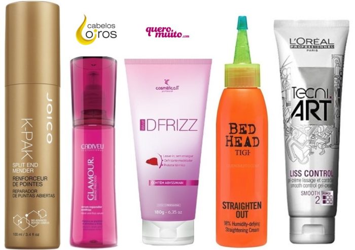 Finalizadores para cabelos com frizz Finalizadores para cabelos com frizz