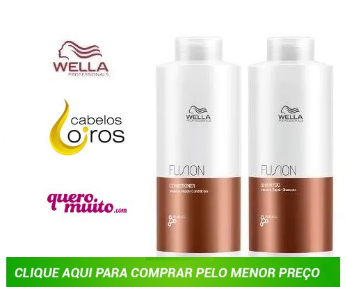 Wella fusion Shampoo e Condicionador Wella fusion Shampoo e Condicionador