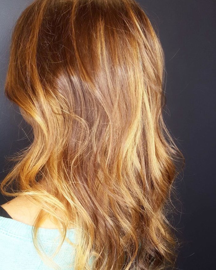 cabelo loiro dourado