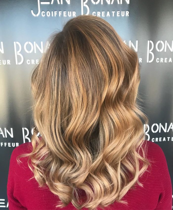 cabelo loiro dourado