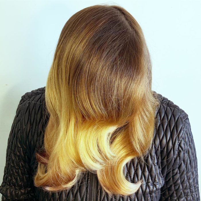 cabelo loiro dourado