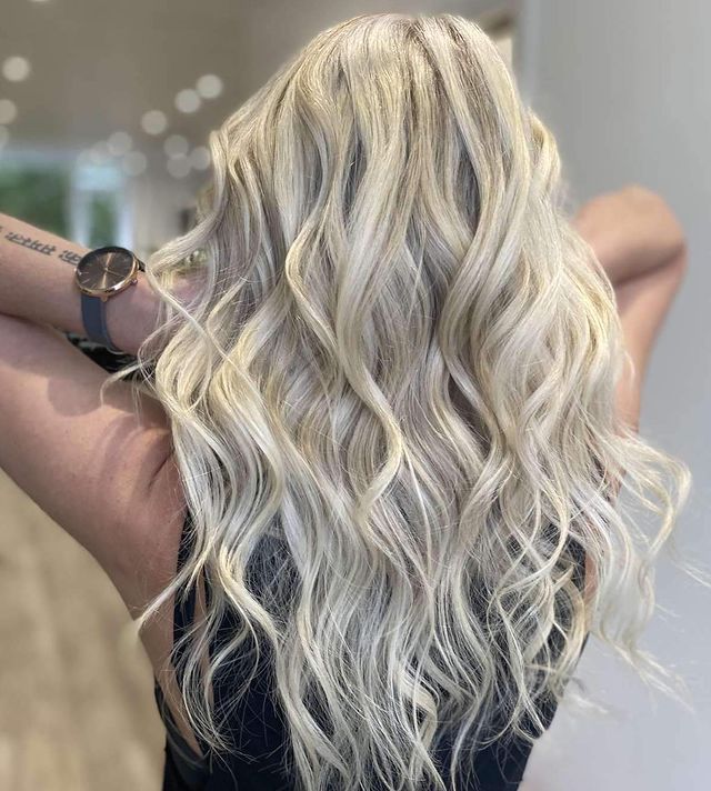 Cabelo Loiro Com Luzes