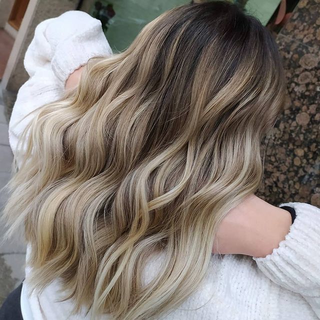 Cabelo com luzes ombré hair