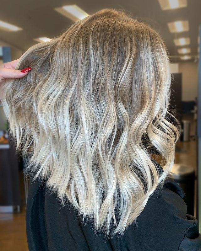 Cabelo Loiro Com Luzes
