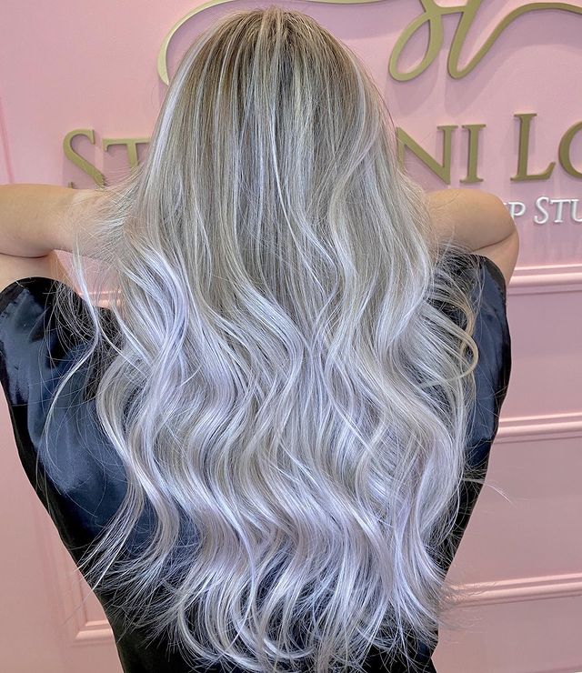 cabelo loiro com luzes