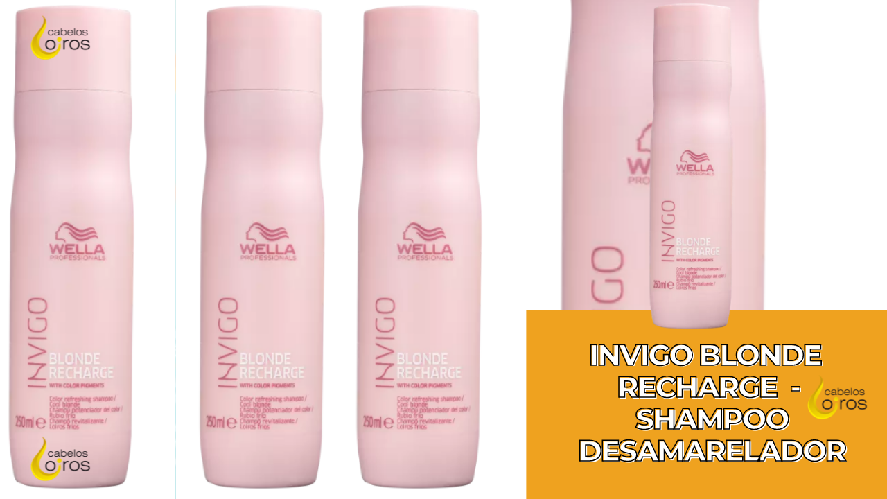 Invigo Blonde Recharge - Shampoo Desamarelador
