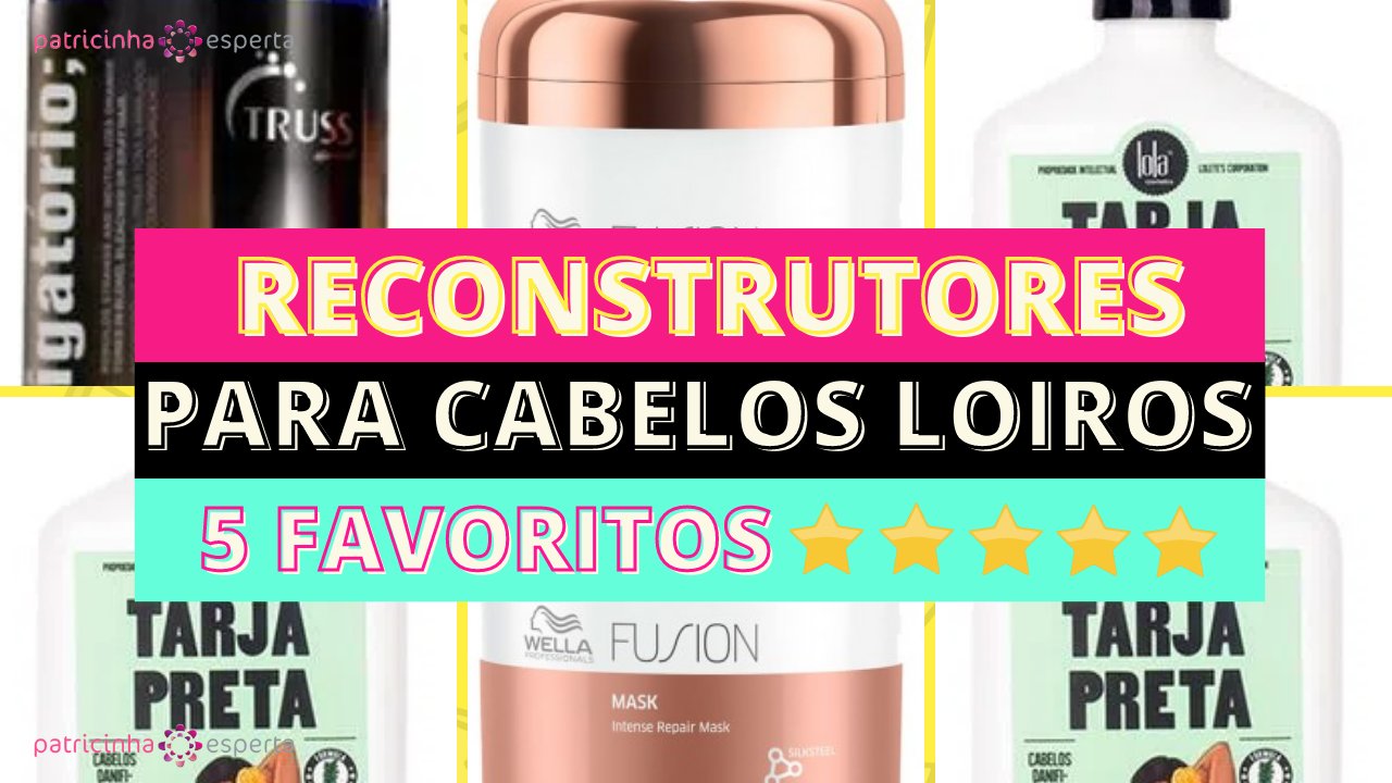 Reconstrutores Para Cabelos Loiros